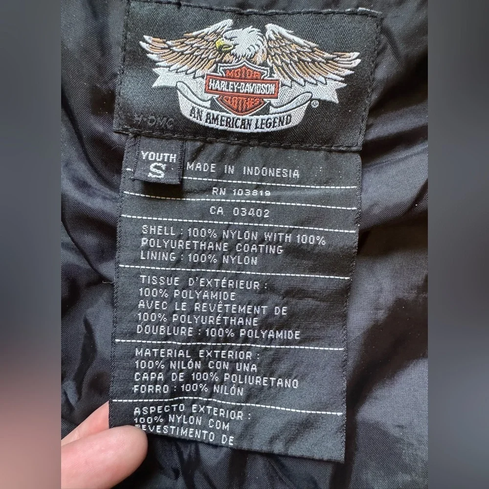 Harley Davidson Windbreaker bomber vintage jacket